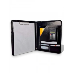 Mandallı Evrak Tutucu, Tablet Bölmeli Organizer, 32.5 x 25 cm