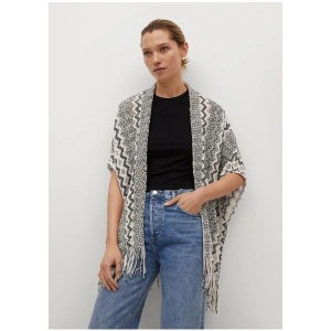 Mango Ajurlu Örgü Kaftan