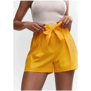 Mango Fiyonklu Kağıt Torba Şort