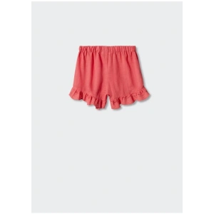 Mango Kids İşlemeli Pamuklu Şort