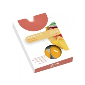 Mango Kokulu Tealight Mum - 6lı Paket