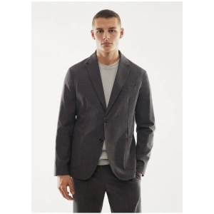 Mango Man Nefes Alabilen Slim Fit Takım Elbise Ceketi