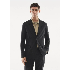 Mango Man Slim Fit Teknik Takım Ceketi