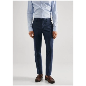 Mango Man Süper Slim Fit Baskılı Takım Pantolonu