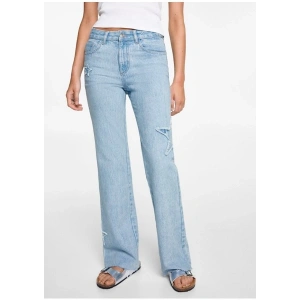 Mango Teen Regular Kesim Yıldız Jean