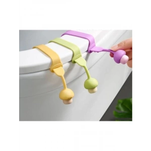 Mantar Tasarımlı Tuvalet Kapağı Kaldırıcı, 3 Renk Seçeneği