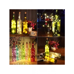 Mantar Tıpa Peri LED Işık (3 Metre, Güneş Işığı)