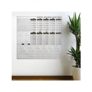 Manyetik Duvar Stickerı - Çarpım Tablosu 105 x 100 cm