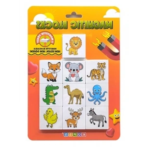 Manyetik Eğitici Oyuncak - Efenin Hayvanat Bahçesi Seri-2