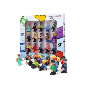 Manyetik Figürler 15 Parçalı Eğlenceli Set
