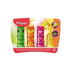 Maped Fosforlu Kalemler Mını Cute Mini 4lü Blister 743677