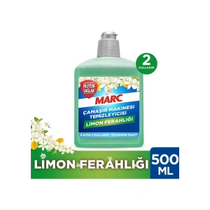 Marc Çamaşır Makinesi Temizleyici Limon Ferahlığı 500ML