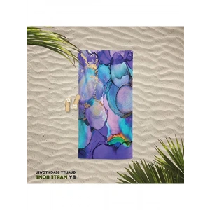 MARTE HOME PURPLE MARBLE PLAJ HAVLUSU