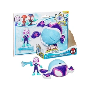 Marvel Spidey And His Amazing Friends Ghost-Spider & Ghost Turtle Figür Seti (Water Webs Serisi)