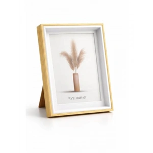 Masaüstü Dekoratif Fotoğraf Çerçevesi, Ahşap Görünümlü 13x18 cm