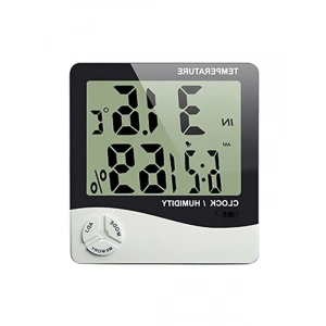 Masaüstü Dijital Termometre ve Higrometre - Sıcaklık ve Nem Ölçer