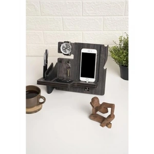 Masaüstü Organizer - Antik Ahşap Görünüm