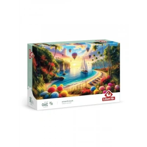 Masmavi Hayaller Temalı 260 Parça Puzzle, Eğlenceli Sanat Etkinliği