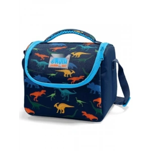 Mat Polyester Dinazor Tasarımlı Çocuk Beslenme Çantası