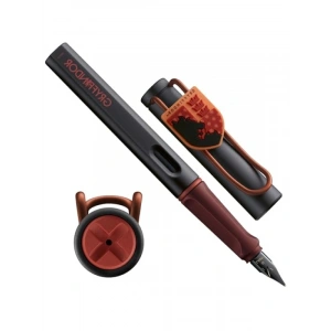 Mat Siyah Gövdeli Ergonomik Dolma Kalem - Gryffindor Temalı