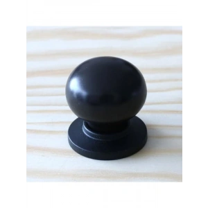 Mat Siyah Porselen Kulp - Mutfak ve Mobilya Çekmeceleri İçin Şık Tasarım