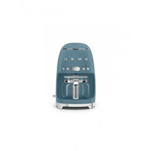 Mat Storm Blue Filtre Kahve Makinesi, 50S Style Tasarım