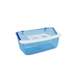 Mavi 10 cm Izgaralı Kuş Yemlikleri, 36 Adet