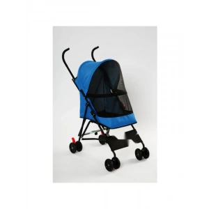 Mavi Evcil Hayvan Arabası 76.5 * 44 * 99cm Max 15kg