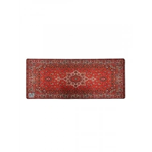 Mavi Halı Desen Baskılı Mouse Pad - Kaymaz ve Bilek Destekli