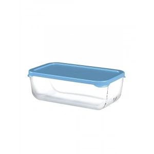 Mavi Kapaklı 1200 cc Saklama Kabı, Tekli Hediye Kutu