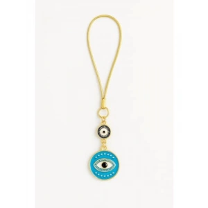 Mavi Nazar Boncuklu Araba Dikiz Aynası Süsü