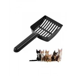 Mavi Plastik Kedi Kumu Temizleme Eleme Küreği