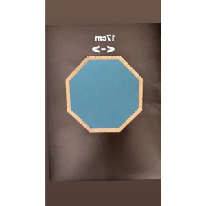 Mavi Renkli 17 cm Bateri Çalışma Pedi, Yüksek Kalite