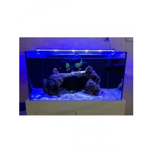 Mavi Renkli Akvaryum Led Aydınlatma, 80Cm Uzunlukta