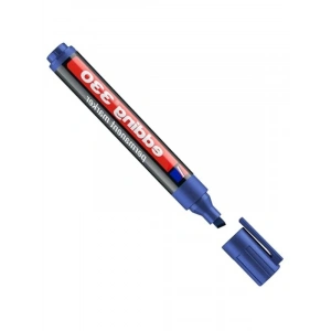 Mavi Renkli Permanent Markör, 1-5 mm Kesik Uç ile