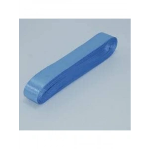Mavi Saten Kurdele - 1 cm Genişlik, 10 Metre Uzunluk
