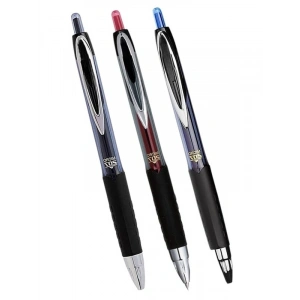 Mavi Siyah Kırmızı Pilot Kalem 3 Adet Uniball Signo Micro 207 0.5 mm Roller Uç Kalem Umn-207 İnci Uçlu Likit Mürekkepli