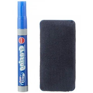 Mavi Tahta Kalemi ve Silgi Seti, Ahşap Tasarım