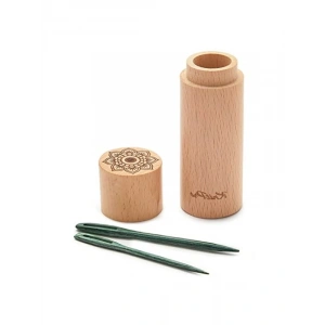Mavi Yeşil Ahşap Tıpa İğne Seti, Mindful Collection Ürünü
