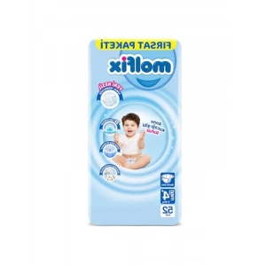 Maxi Beden Bebek Bezi, 4+ (9-16 Kg) Fırsat Paketi 52 Adet