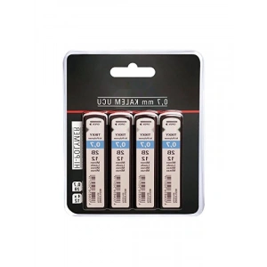 Mekanik Kurşun Kalem Ucu - 0,7mm, 2B, 4lü Paket