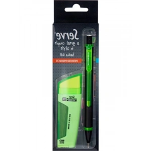 Mekanik Kurşun Kalem ve Silgili Pastel Set