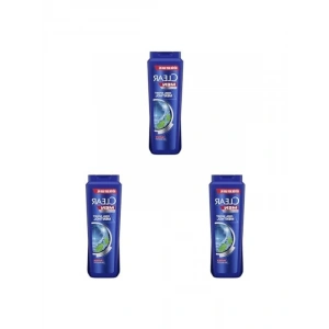 Mentollü Erkek Şampuanı, Kepeğe Karşı Etkili Formül, 600 ml 3lü Paket