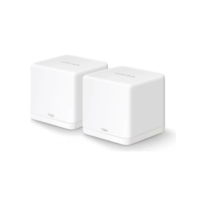 Mercusys Halo H30G (2-pack) | Wi‑Fi 5 Mesh Sistemi | AC1300 Mbps Hız | 100 Cihaza Kadar | 260m² Kapsama | Gigabit Port | Kesintisiz Geçiş | Kolay Kurulum – Güçlü ve Hızlı Ev Ağı