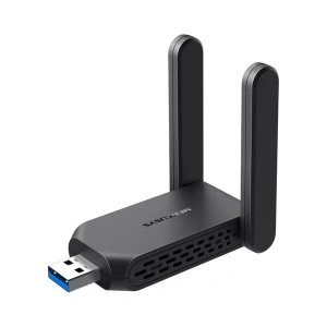 Mercusys MA32H, AC1300 Mbps, Çift Bant, USB 3.0, Yüksek Çekim Güçlü Wi-Fi 5 USB Adaptör