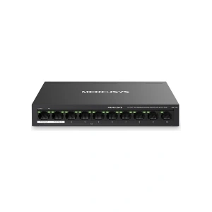 Mercusys MS110P, 10-Port 10/100MBPS Desktop Switch With 8-Port Poe+