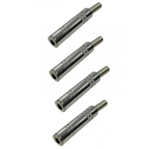 Metal 6.35mm Dişi Jack Uzatma Jak (4 ADET)