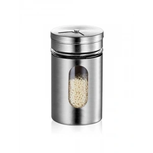 Metal Cam Tuzluk - Paslanmaz Çelik ve Pencereli Tasarım