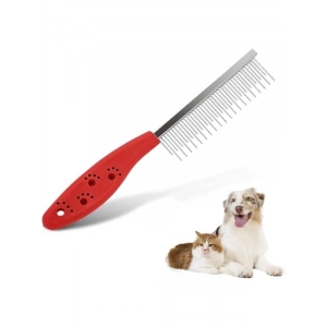 Metal Dişli Tarakla Kedi ve Köpek Tüy Düğümlerini Açma Aparatı