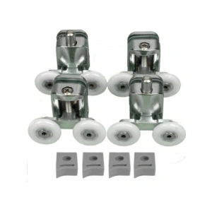 Metal Gövdeli Duşakabin Tekerlek Takımı - 2 Alt 2 Üst Teker